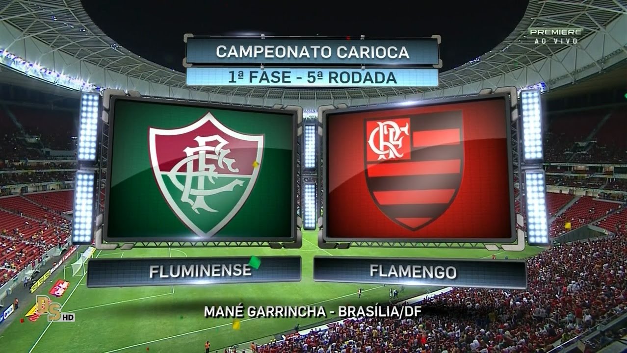 Jogo completo: Fluminense 1 x 2 Flamengo - 1ª fase Carioca 2016