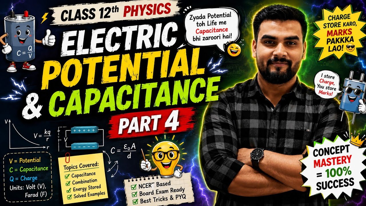 CHAPTER: ELECTRIC POTENTIAL AND CAPACITANCE [PART 4]