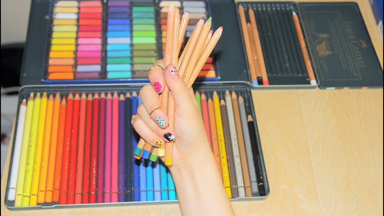 Faber Castell Polychromos & Piit Pastel Kalem Denemeleri ,Fiyatları ve Karşılaştırması