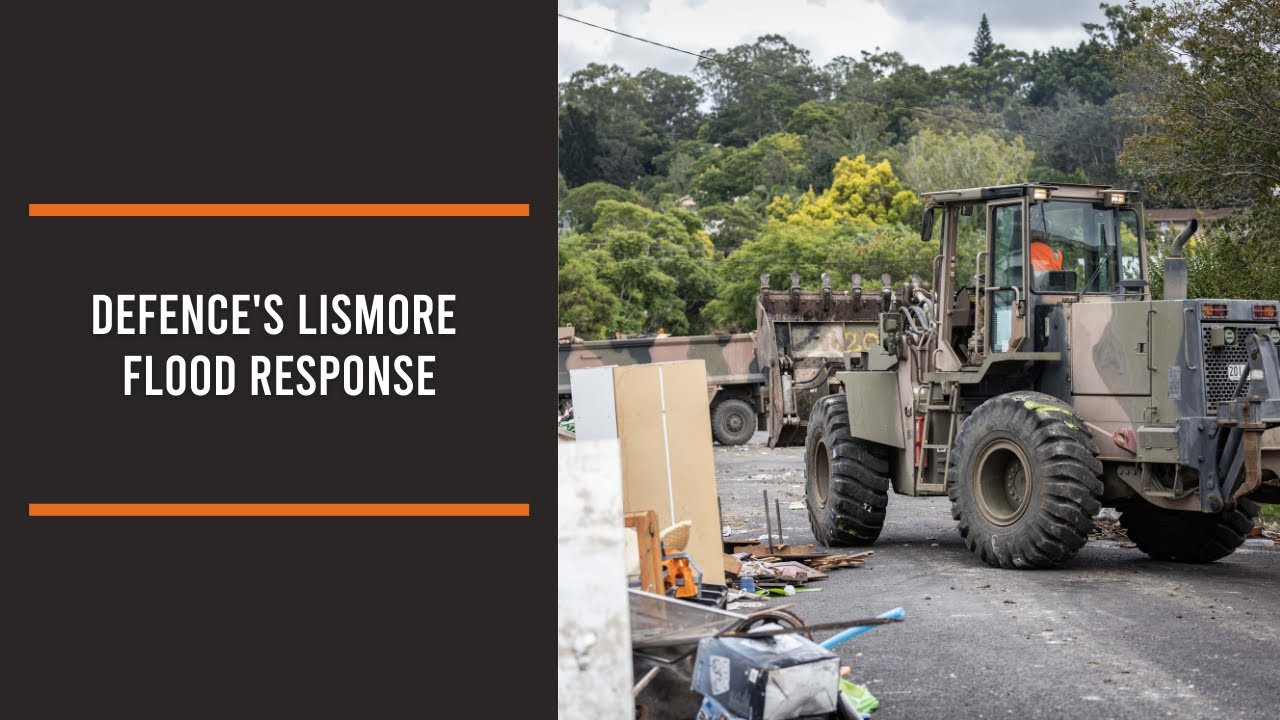 Defence's Lismore flood response
