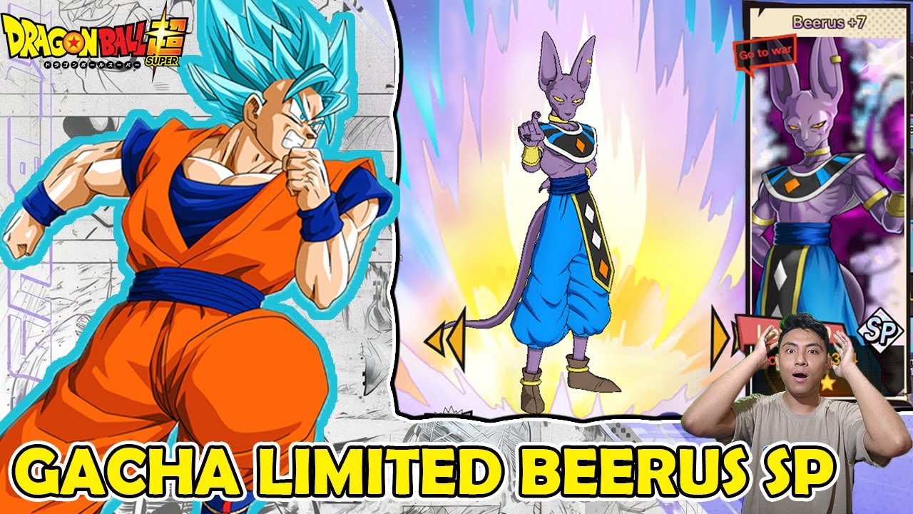 GAME DRAGON BALL TERBARU INI UPDATE BANYAK KARAKTER! RILIS LIMITED BEERUS  SP DAN GACHA 300X