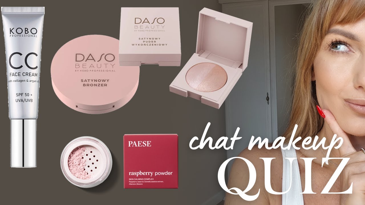 QUIZ o Beauty GURU w PL - CHAT MNIE OKŁAMUJE - oraz TEST kosmetyk&oacute;w DASO BEAUTY