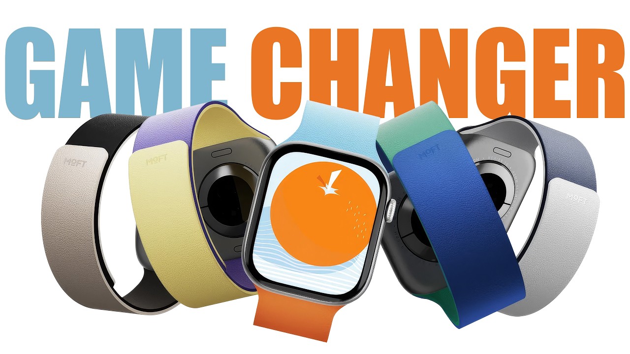 ЧТО делает этот ремешок для Apple Watch? - Moft SnapDuo