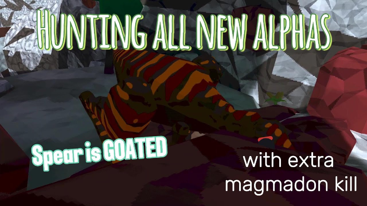 Hunting even more Alphas in UG VR! (OFC with extra Magmadon kill)