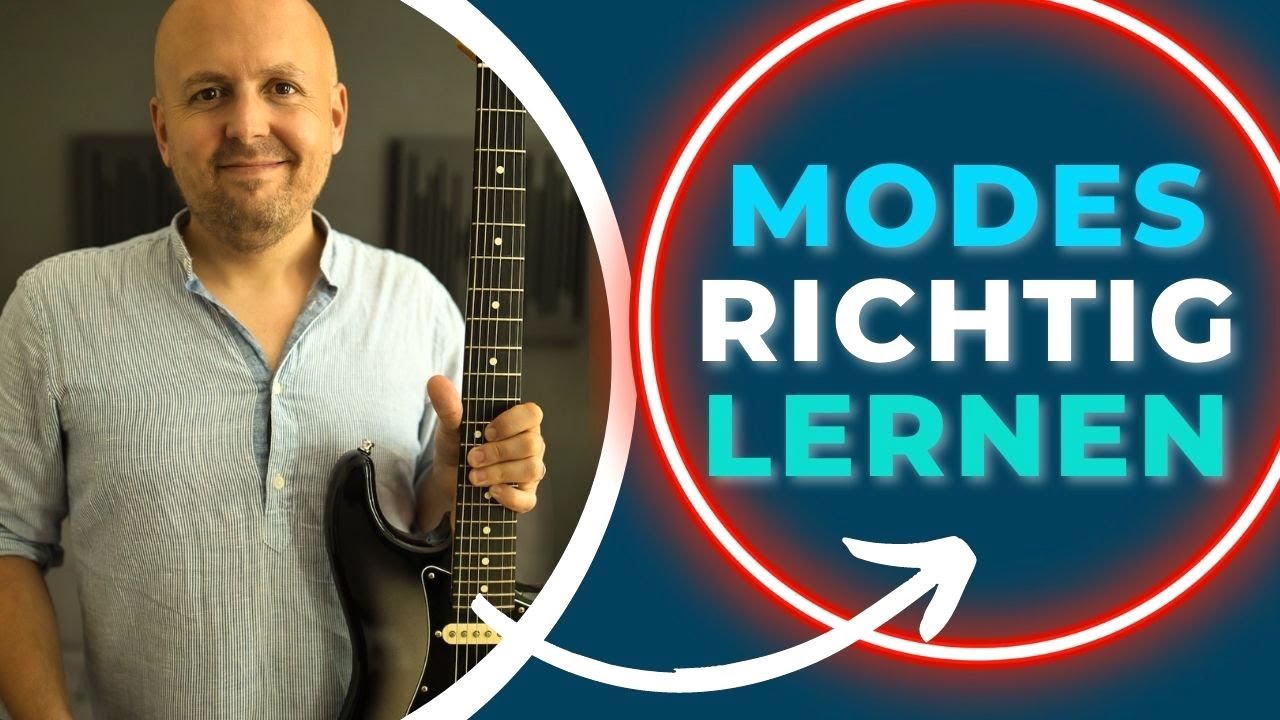 Gitarre Modes - Mit dieser Methode lernt es JEDER!