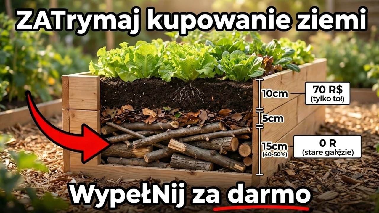 Dlaczego przemysł nie chce, abyś wiedział, że stare gałęzie działają lepiej niż drogie podłoże?