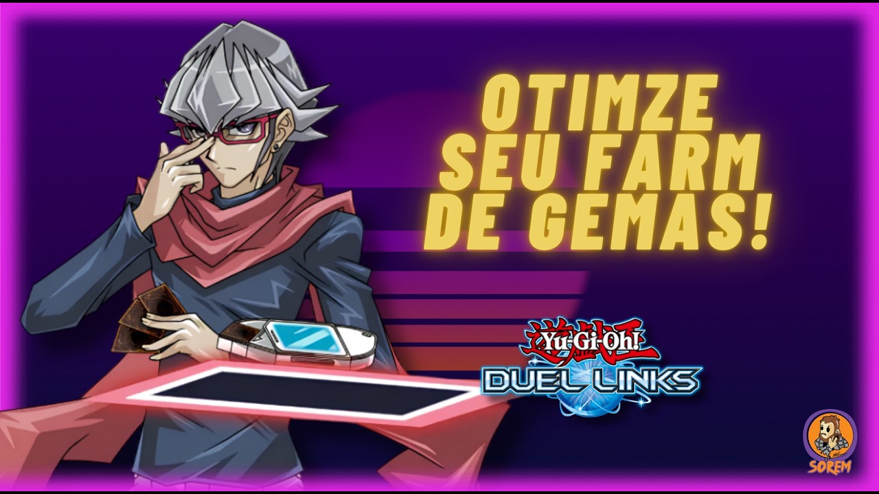 DICAS ESSENCIAIS PARA OTIMIZAR SEU FARM DIÁRIO DE GEMAS! Yu-Gi-Oh! Duel Links