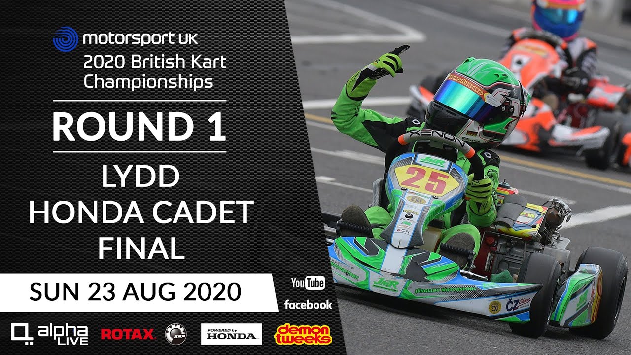 British Kart Championships: Rd 1 - Lydd - Honda Cadet Final