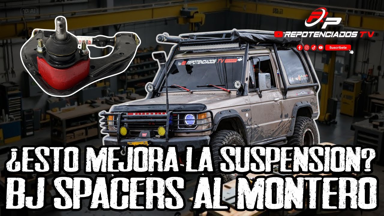 ¿ESTO REALMENTE MEJORA LA SUSPENSIÓN DEL MONTERO? | BJ SPACERS | REALCE DE SUSPENSIÓN +2