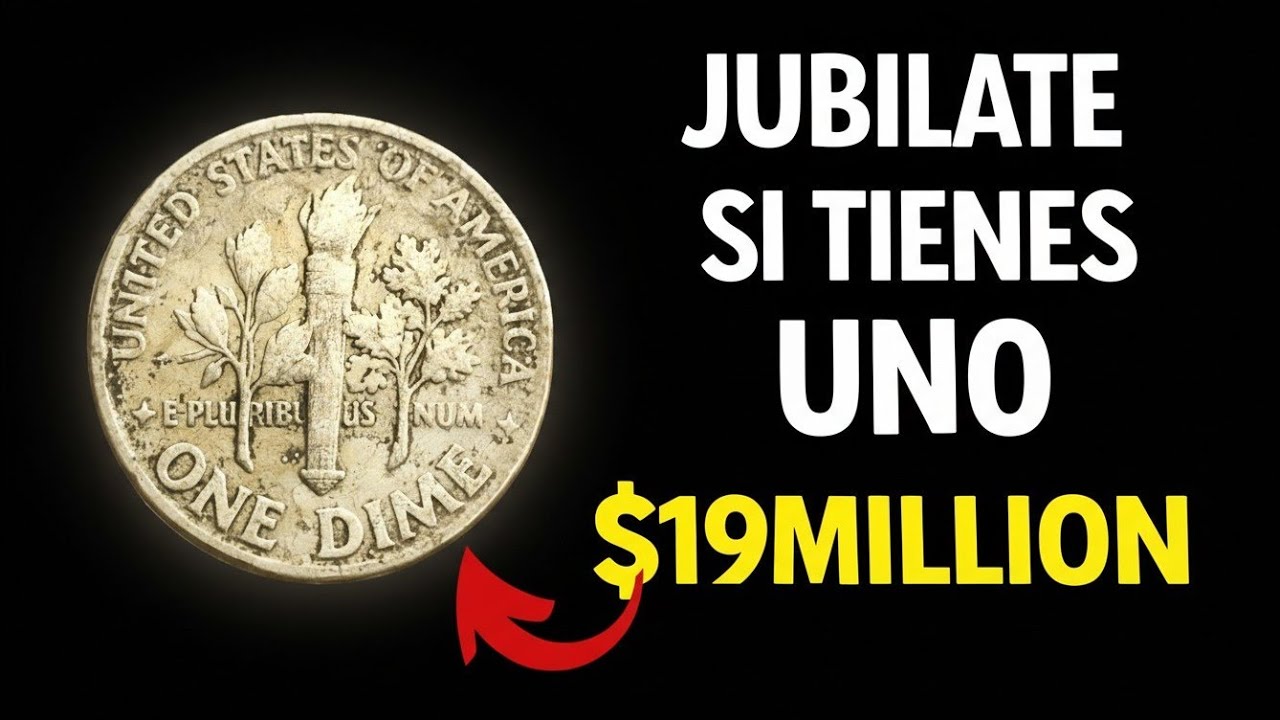 ¡Júbilate Si Tienes Uno! 😱💰 Este Dime Raro Puede Cambiar Tu Vida