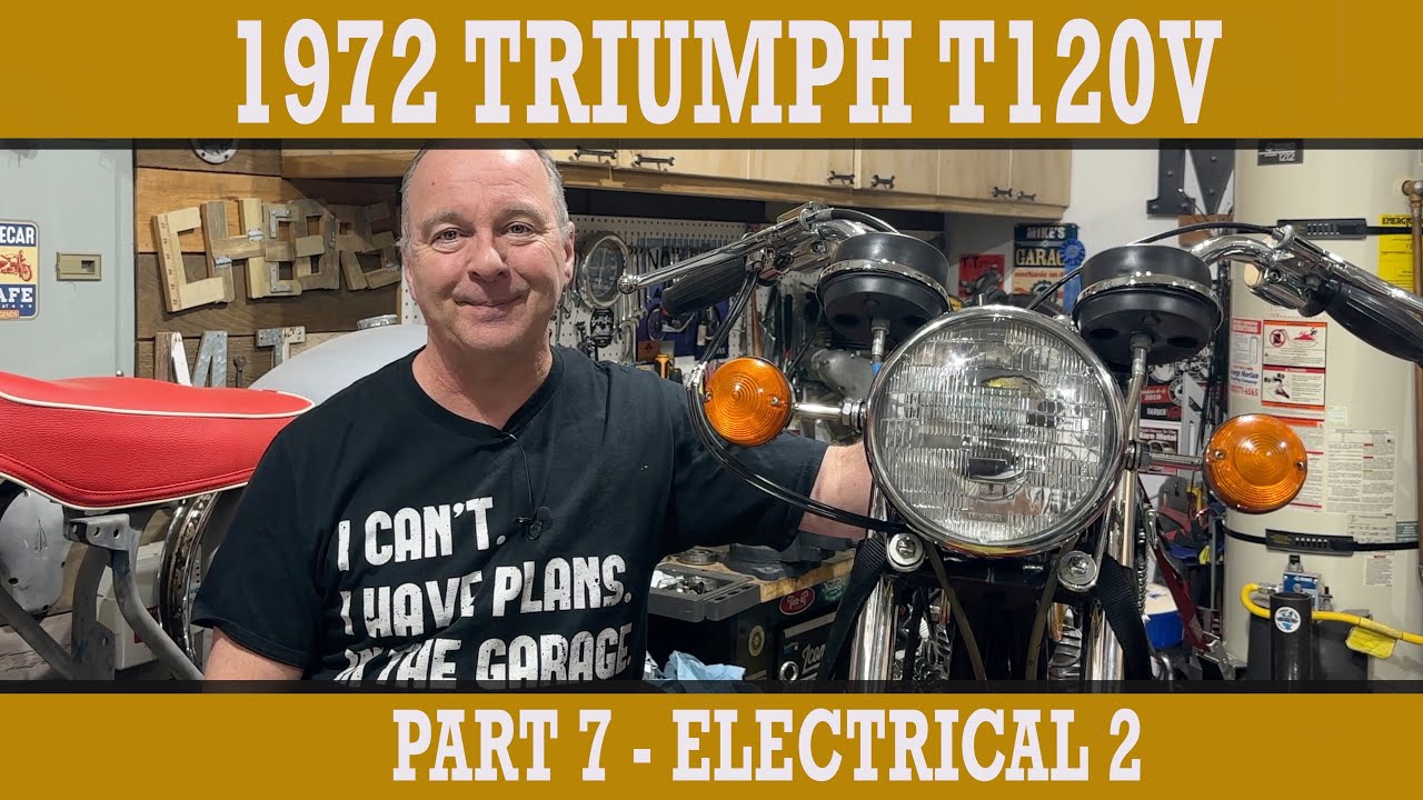 1972 Triumph Bonneville T120RV OIF 650 - Part 7 - Electrical Part 2