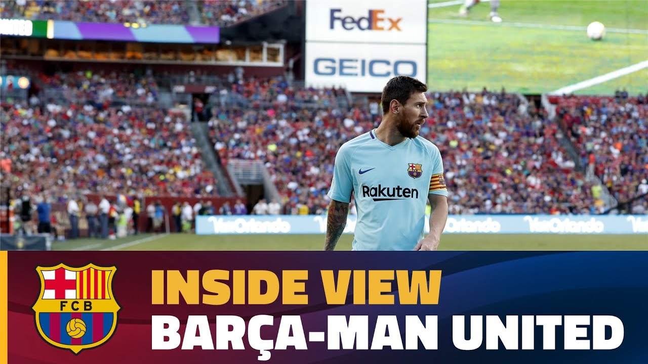 INSIDE TOUR | Behind the scenes: Barça - Manchester United (ICC 2017)