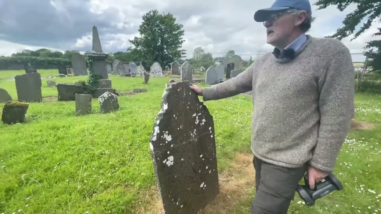 Bruree graveyard survey day 1