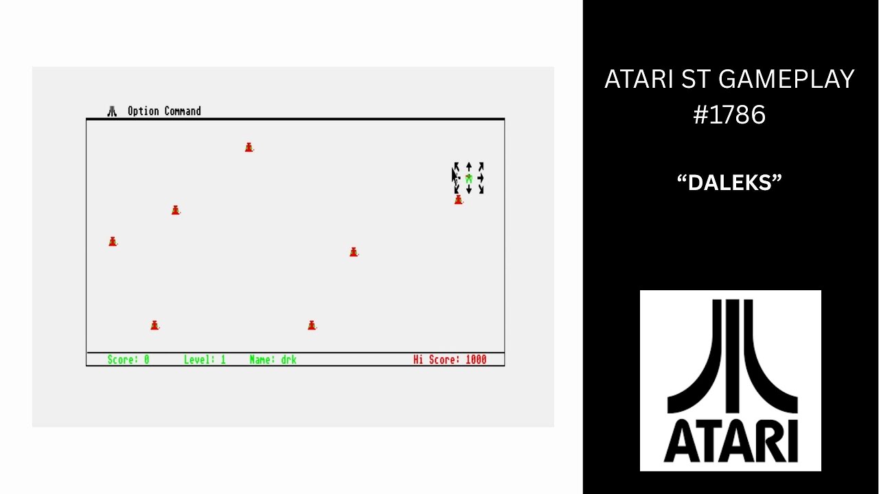 Daleks (Atari ST / Gameplay #1786)