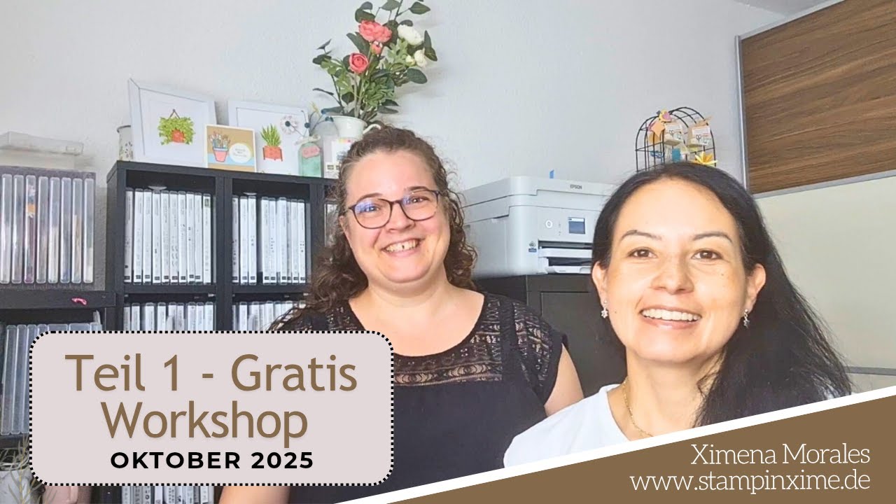 🍂🌲Gratis Stampin’ Up! Workshop Teil 1 | Dreiecksbox basteln – Herbst & Weihnachten Ideen mit Rebecca