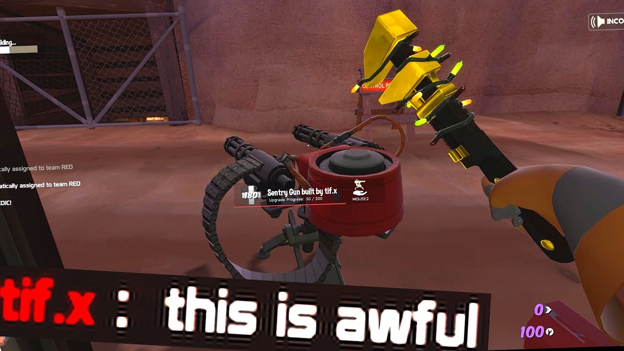 My Unluckiest Engie Match ever [TF2 Engineer Gameplay]