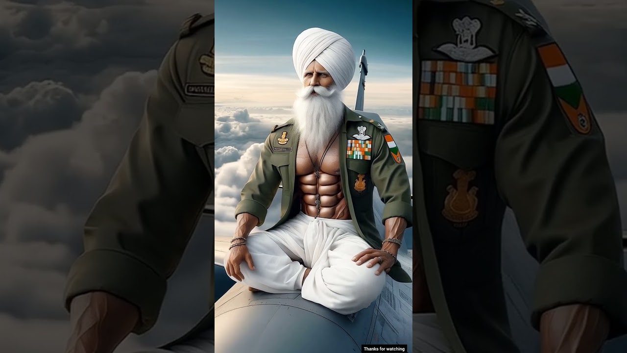 Indian Army Farmar Saves Passenger Plane From Crash #ai #farmer #indianarmy #viralshort