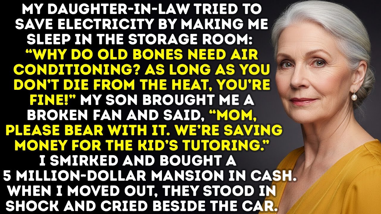 My Daughter-In-Law Mocked, “You’re Old, Skip The A/C—You Won’t Die From A Little Heat.”