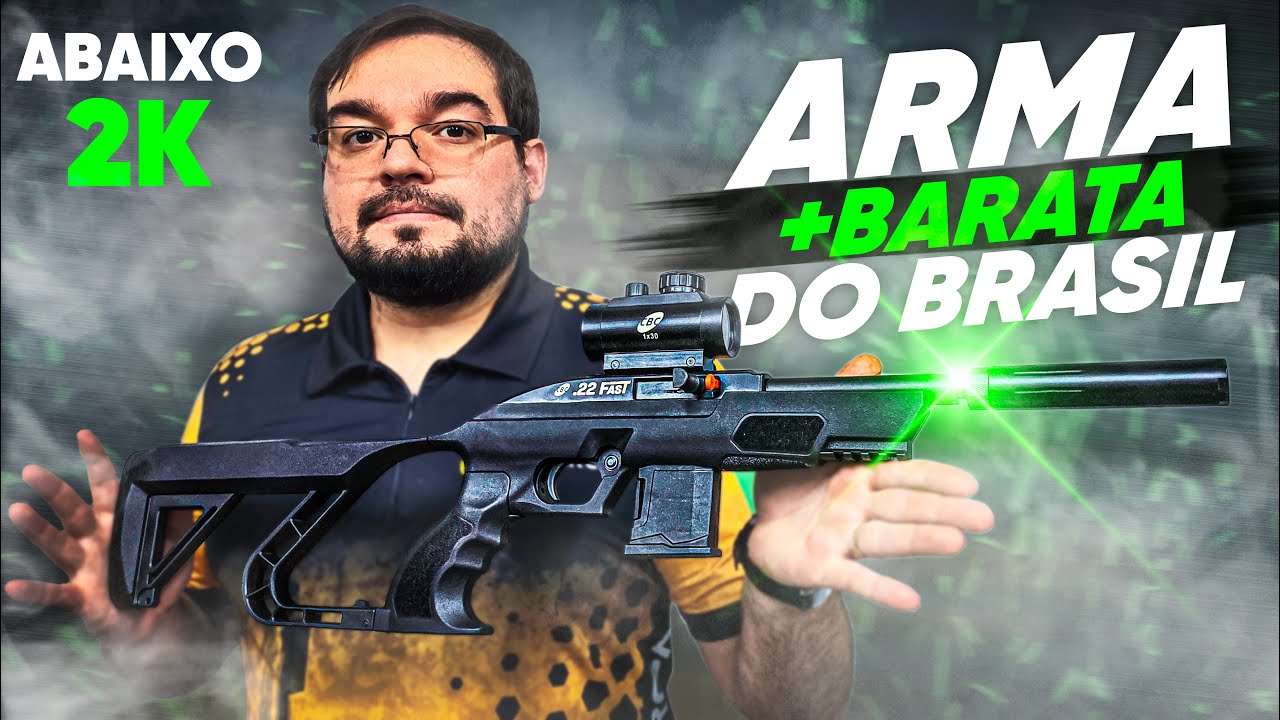 Arma mais BARATA do Brasil 🇧🇷 Modelo 2025 CBC 22FAST