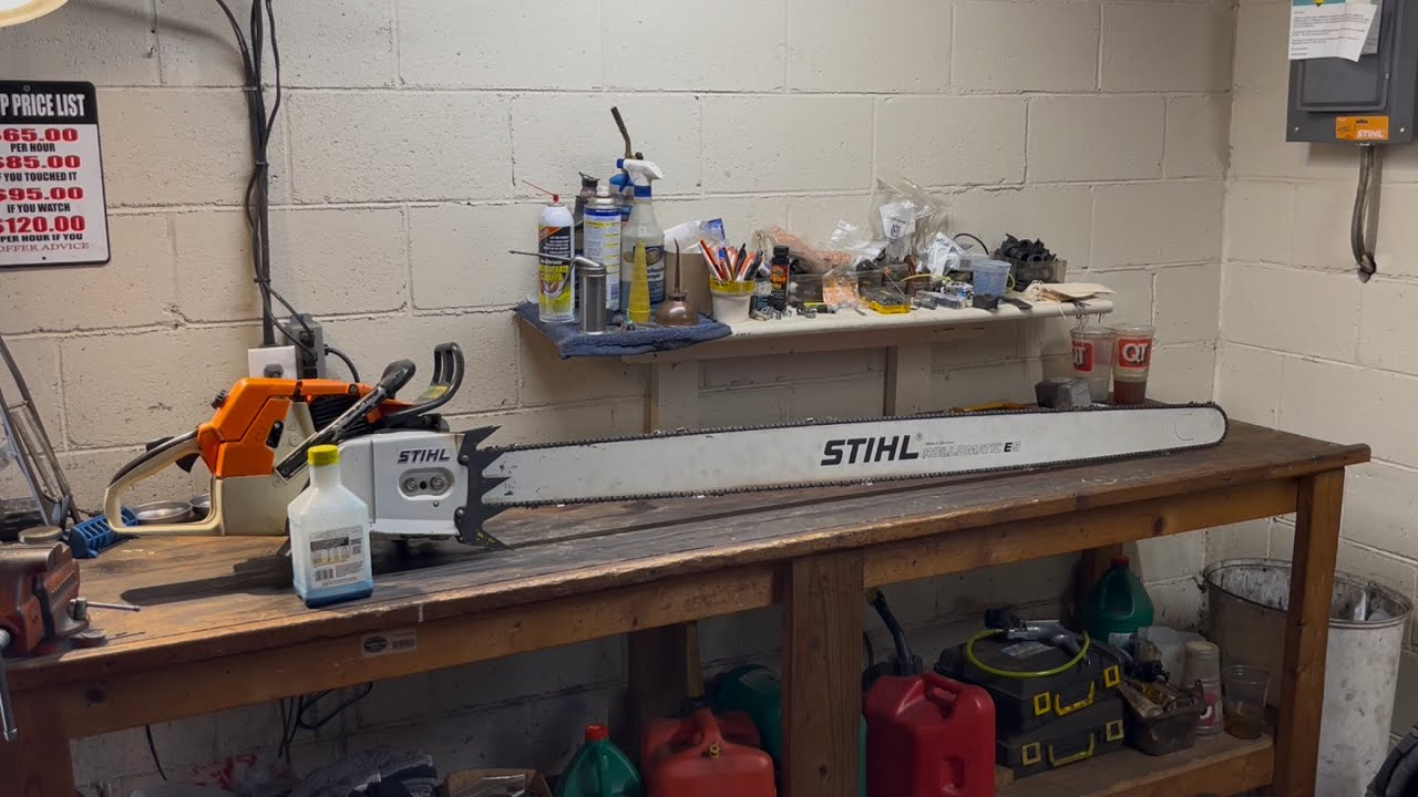 Stihl 084 Classic Muscle Saw Rebuild