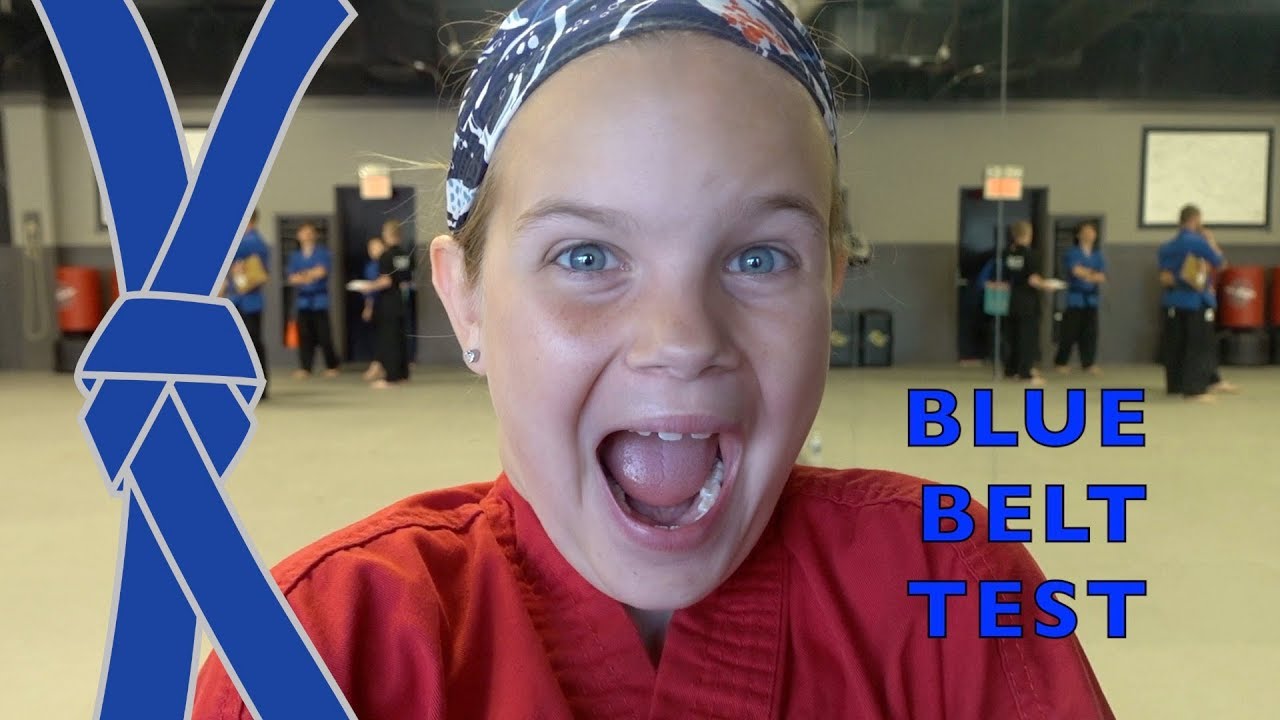 KARATE CLASS | SUNSHINE BLUE BELT TEST