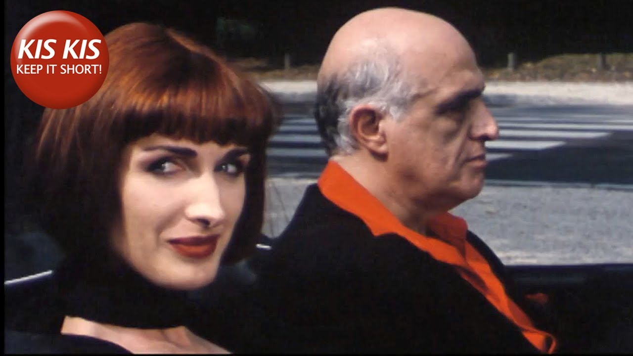 Femme fatale seduces a young car driver | 