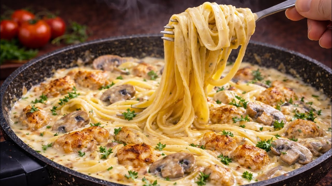 I Make This Creamy Fettuccine Alfredo 3 Times a Week! 😋 My Family Can’t Stop | One-Pan Pasta