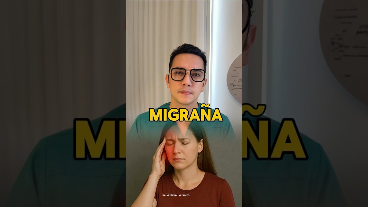 As&iacute; se siente una crisis t&iacute;pica de migra&ntilde;a. #medicina #consejosdesalud #shorts #neurologia