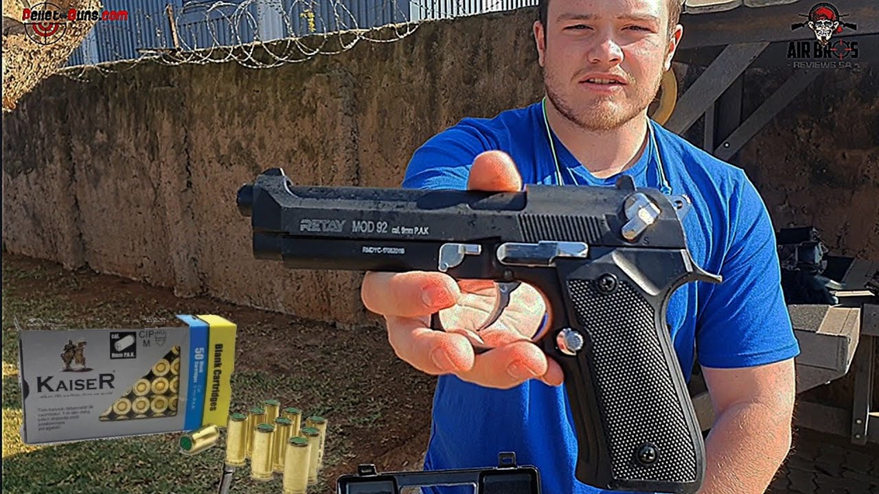 RETAY Model 92 Signal/Starter Gun 9MM PAK
