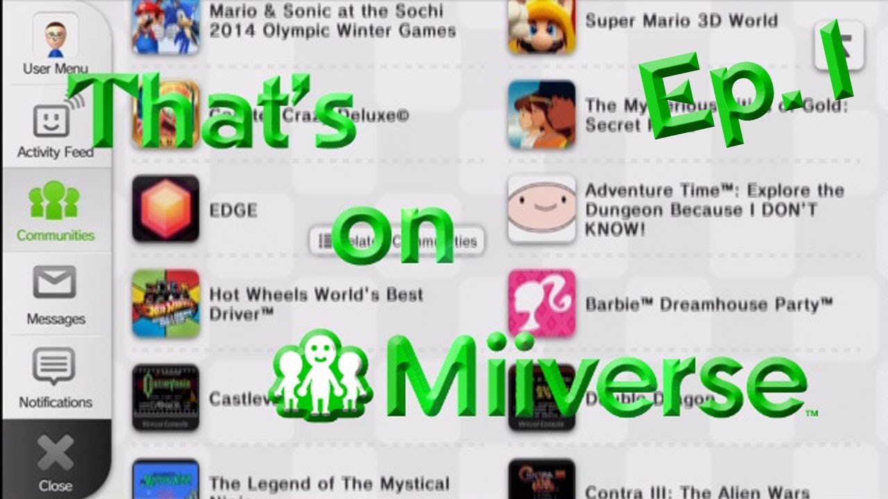 BAD MIIVERSE POSTS! - That's on Miiverse Ep. 1