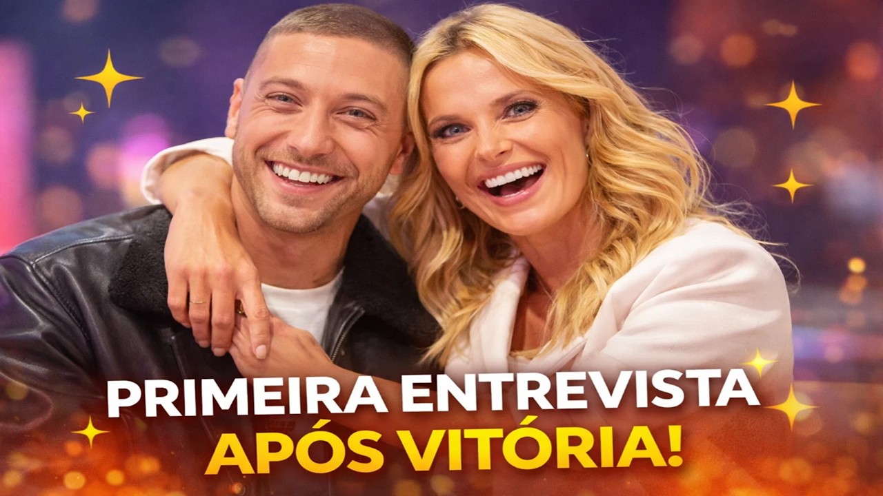 Rui Freitas fala sobre vitória e cria laço especial com Cristina Ferreira