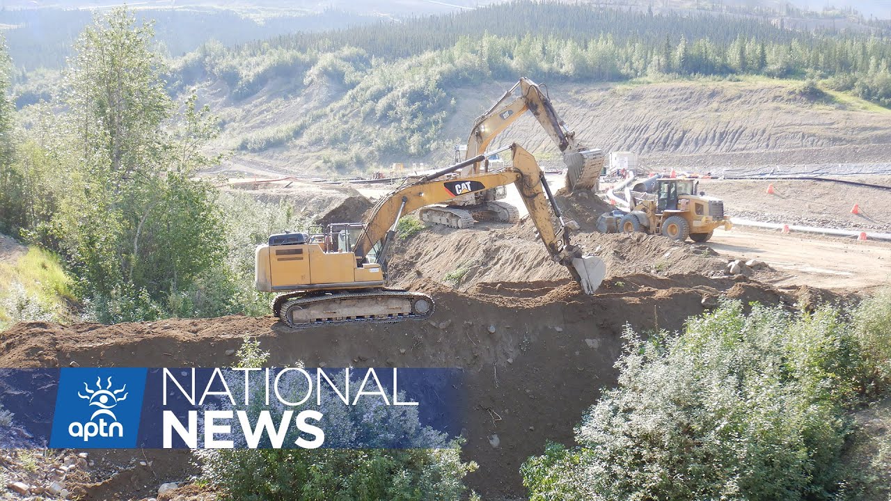 Yukon constructing safety berm at mine site where cyanide spilled into environment | APTN News