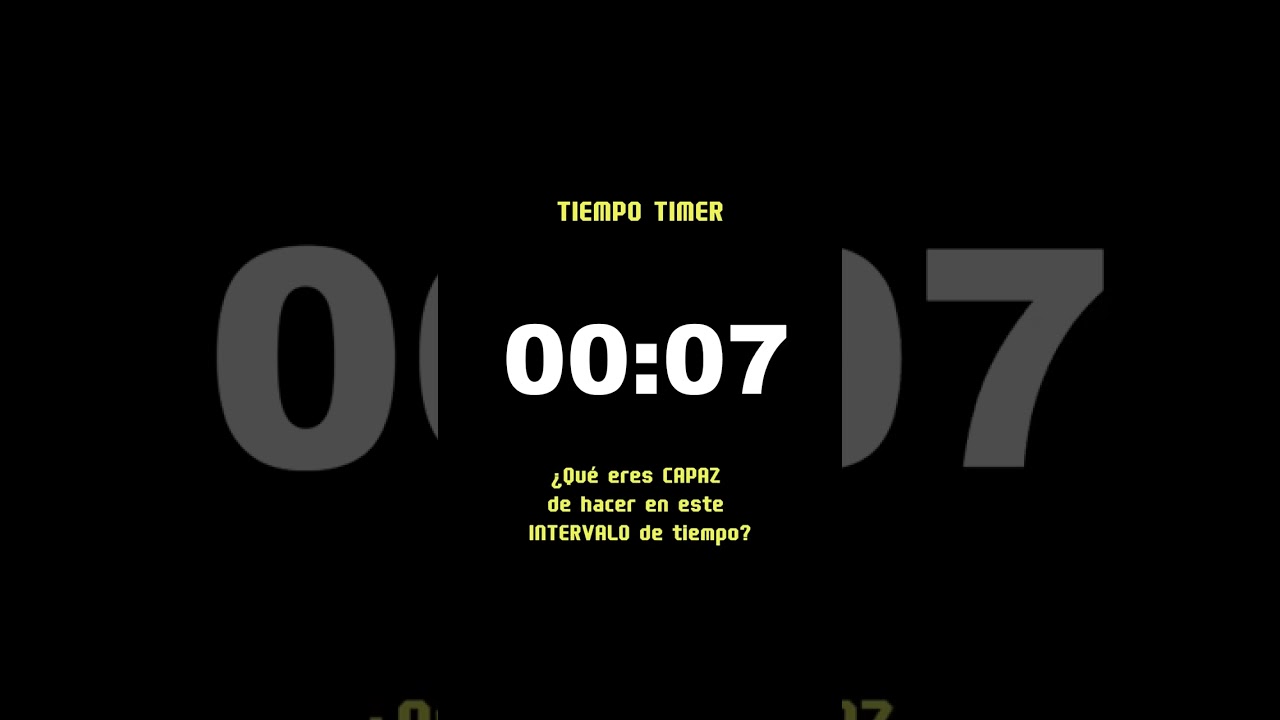 #Timer 10 segundos
