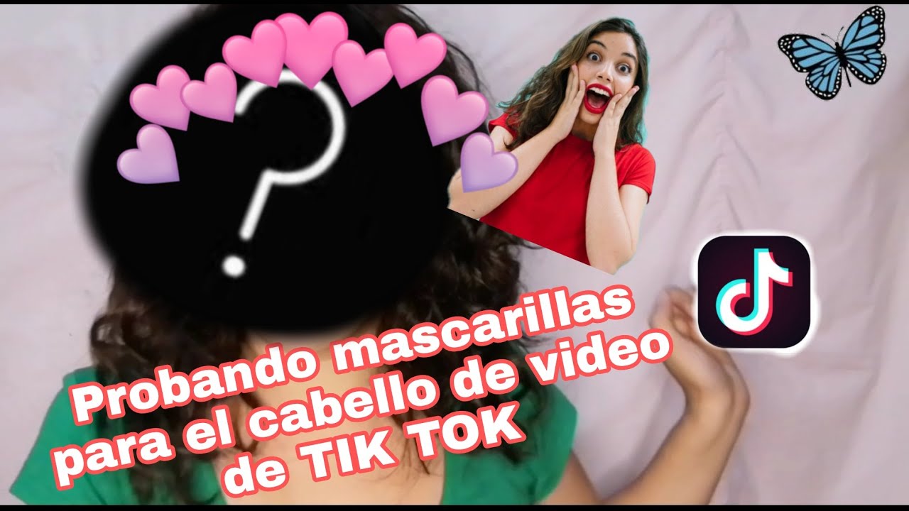 Probando mascarilla para el cabello y reaccionando al resultado de video de TIK TOK