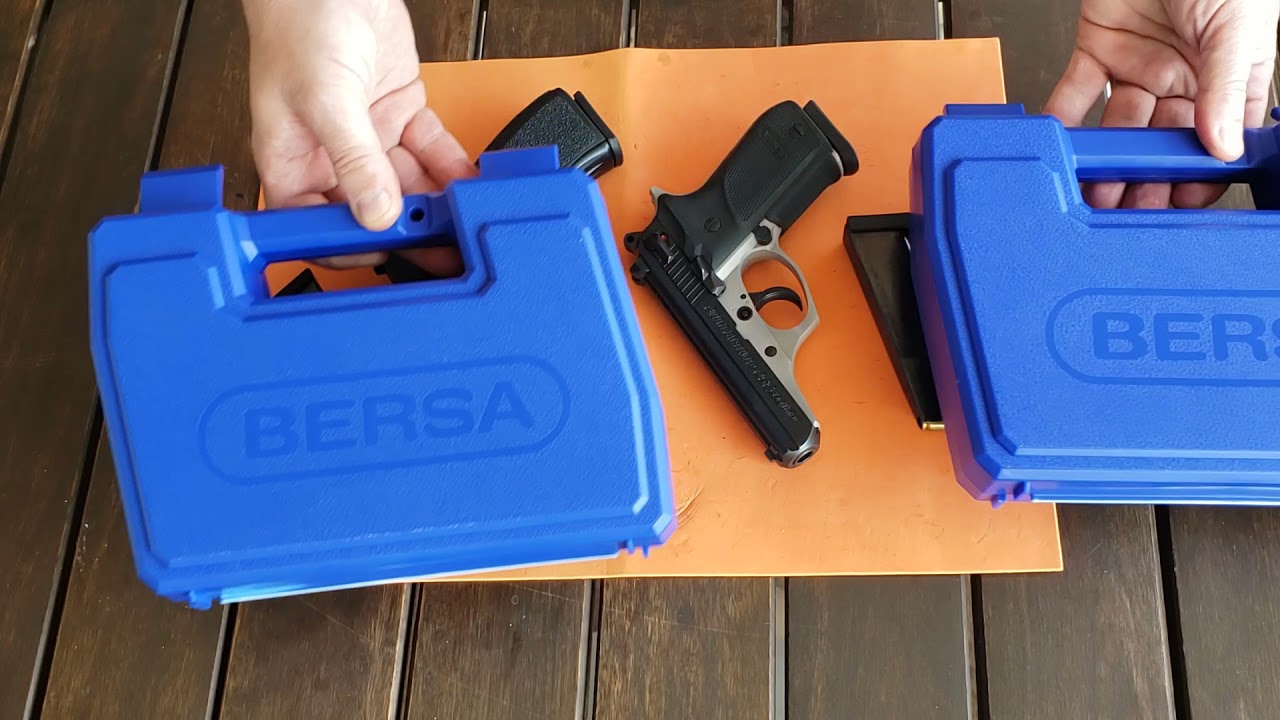 Comparativo Bersa Thunder 380 Combat Plus vs Bersa TPR9 x