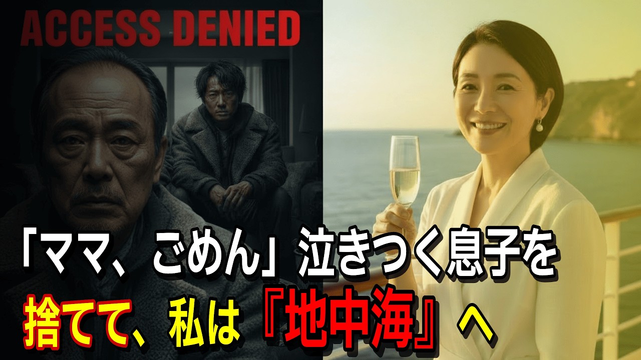 「君に使う金はない」30年の献身をゴミ扱いした夫。家中の権限を奪い『強制ログアウト』させた妻の優雅な復讐