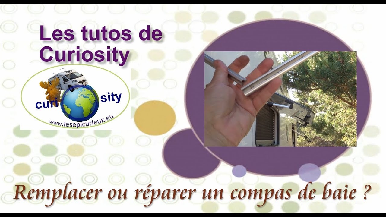COMMENT REPARER OU REMPLACER un compas de baie ?