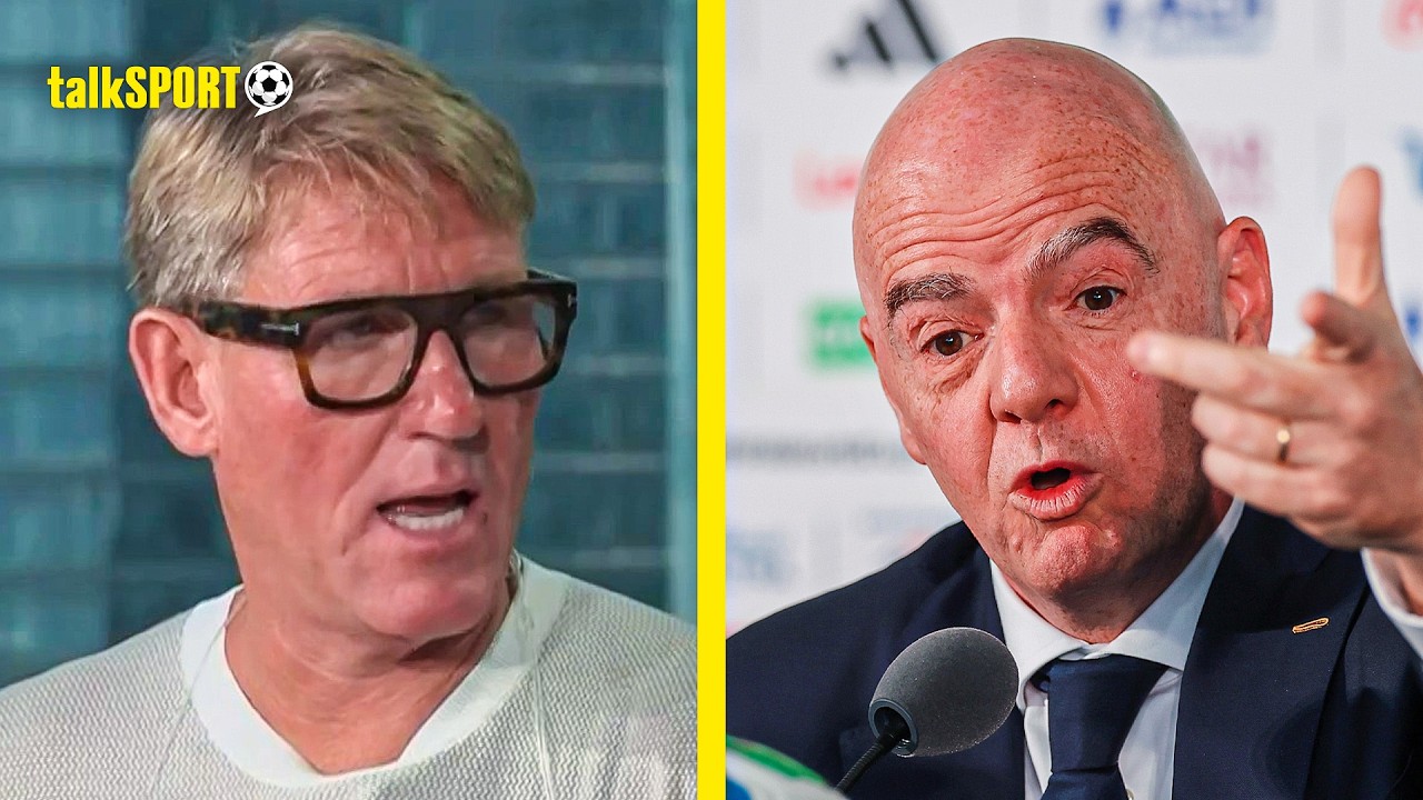 Simon Jordan REACTS to Gianni Infantino's RESPONSE to DIFFICULT QUESTION ahead of the World Cup!