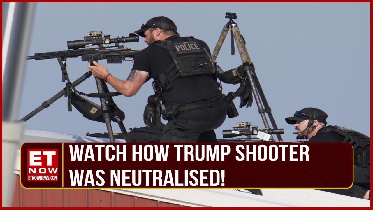 Trump Rally Shooting: Secret Services Counter-Sniper Neutralised Donald Trump's Shooter | World News