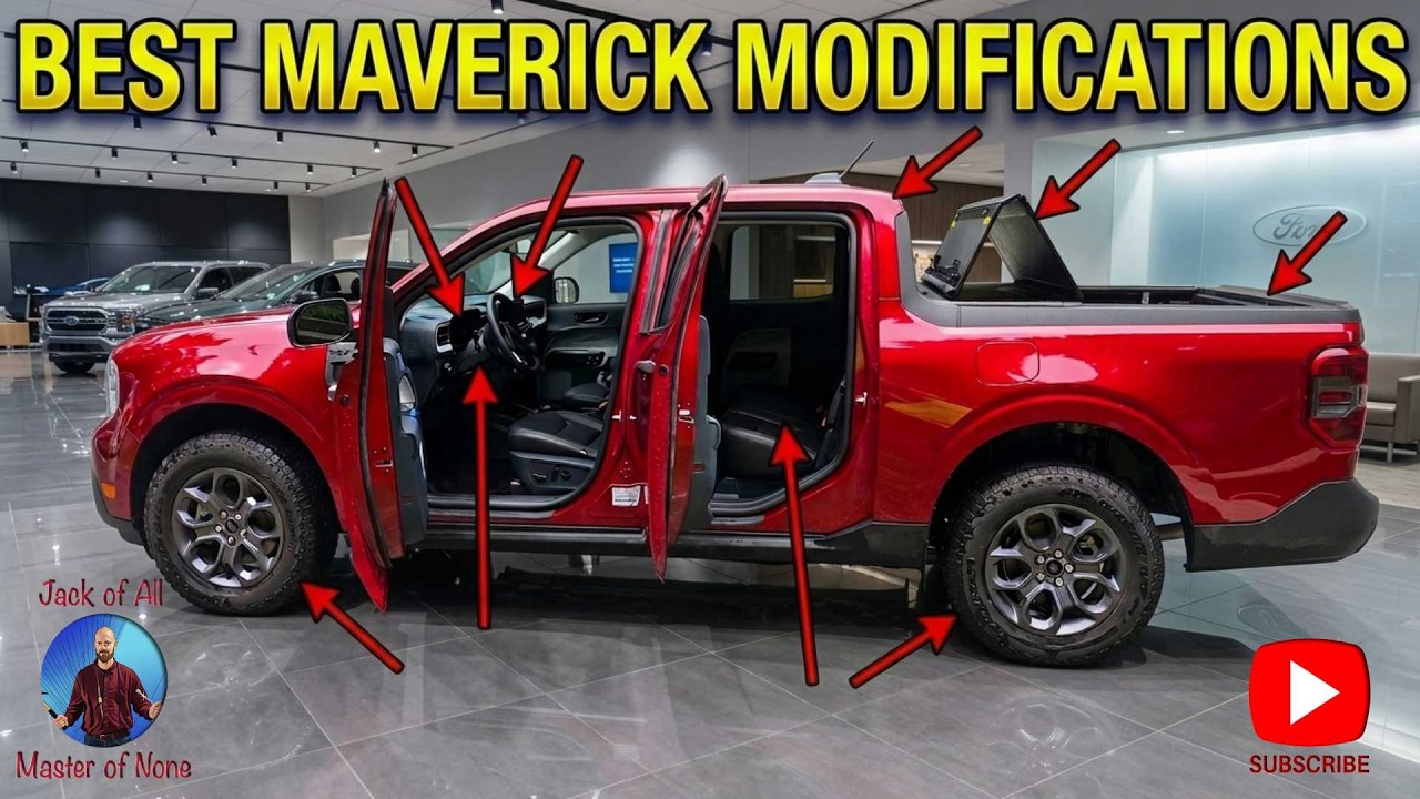 Moje ulubione modyfikacje i akcesoria do Forda Maverick | Niezbędne ulepszenia