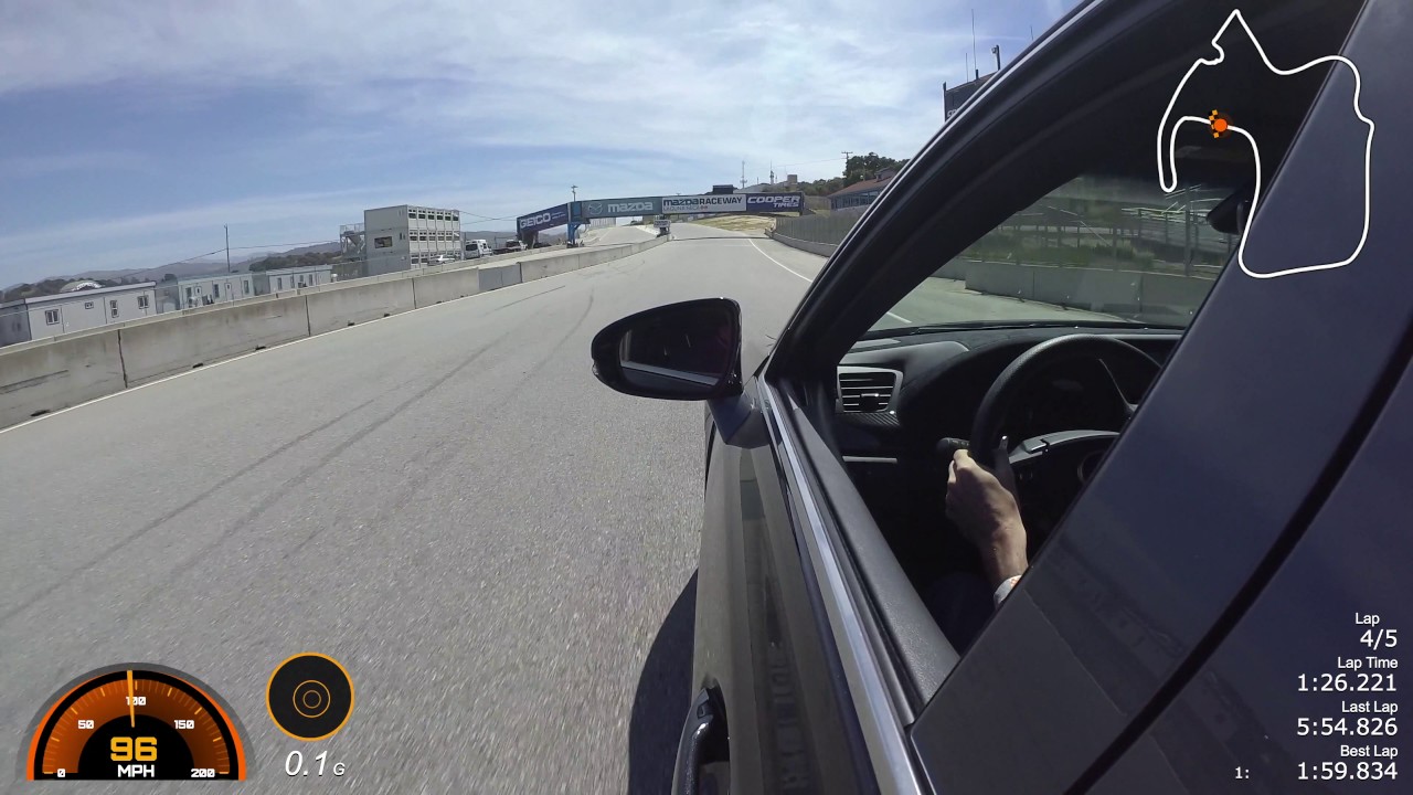 2017 Lexus GS F - Mazda Raceway Laguna Seca