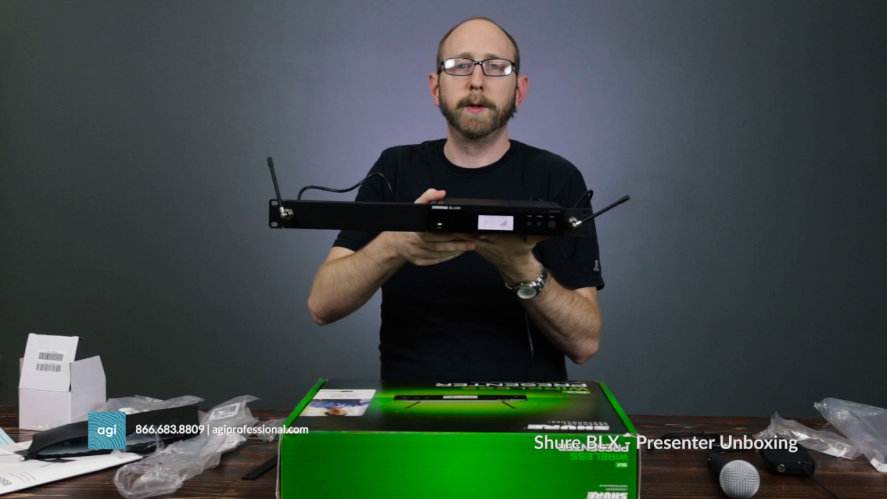UNBOXING - Shure BLX 
