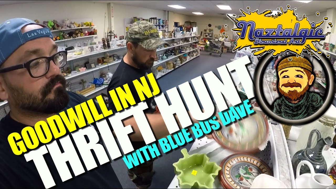 THRIFT STORE HUNT (LIVE) With a NJ Scrapper