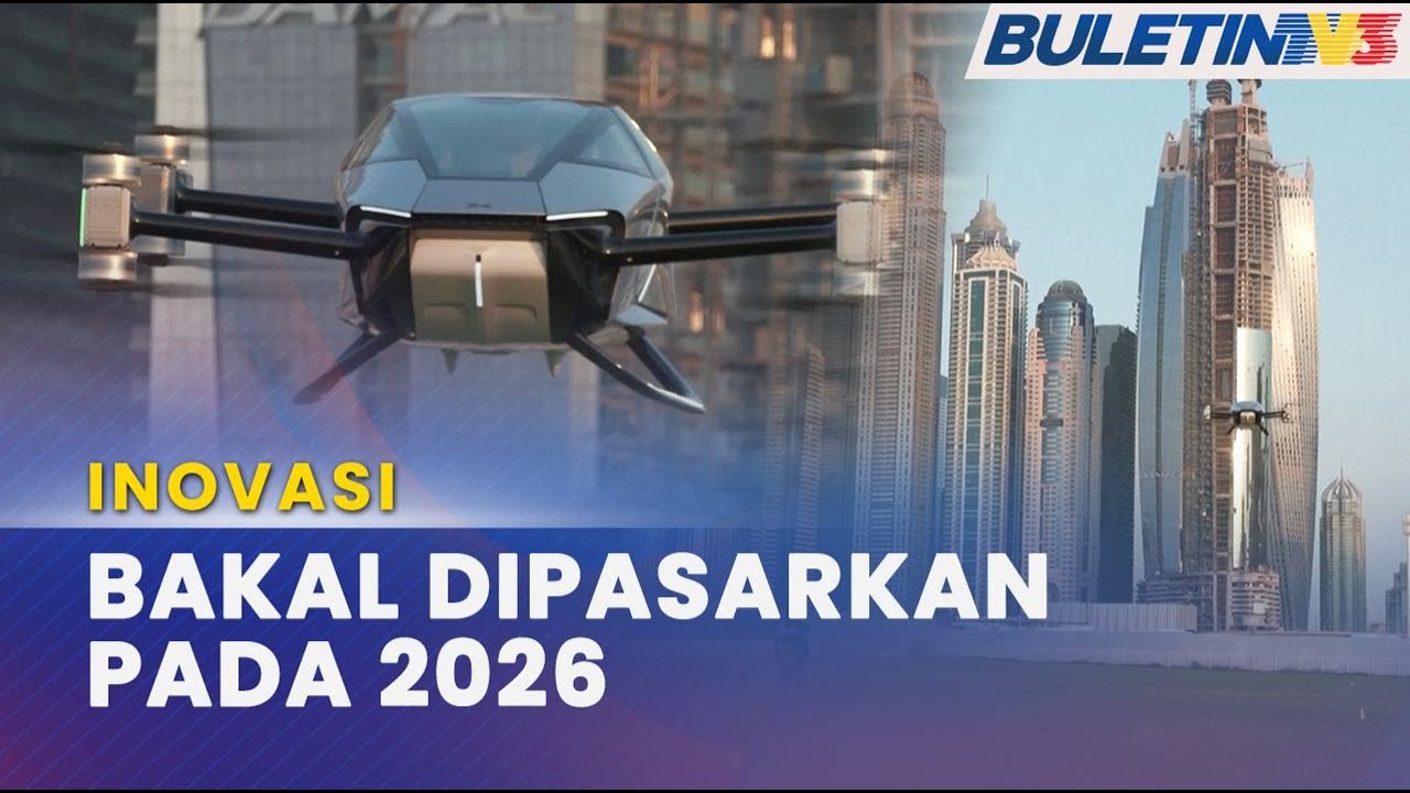 INOVASI| Kereta Terbang Elektrik Buatan China