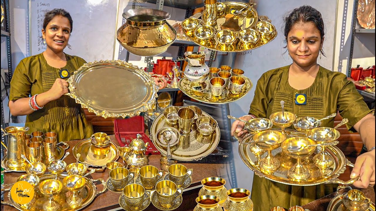 Biggest Pital/Copper Maharaja Thali Full Making Process l Moradabad Street Food