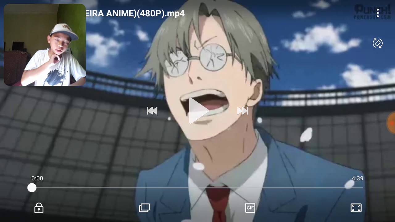 React barry arley (sai comigo?)Zueira anime)