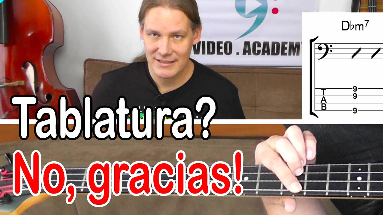 Por eso los Bajistas NO avanzan con Tablaturas | Tocar bajo SIN TABS