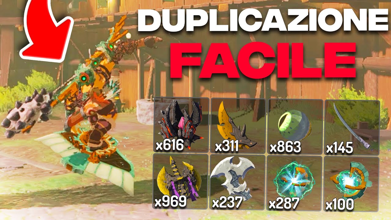 IL MIGLIOR METODO PER DUPLICARE I MATERIALI SU TEARS OF THE KINGDOM! Guida Tears of the Kingdom