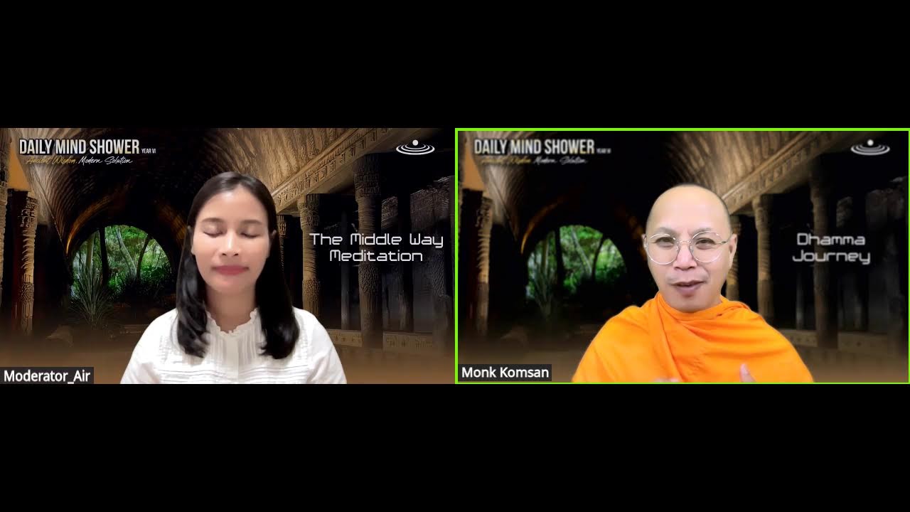 Daily Mind Shower: Inner Light Brings Outer Light by Monk Komsan