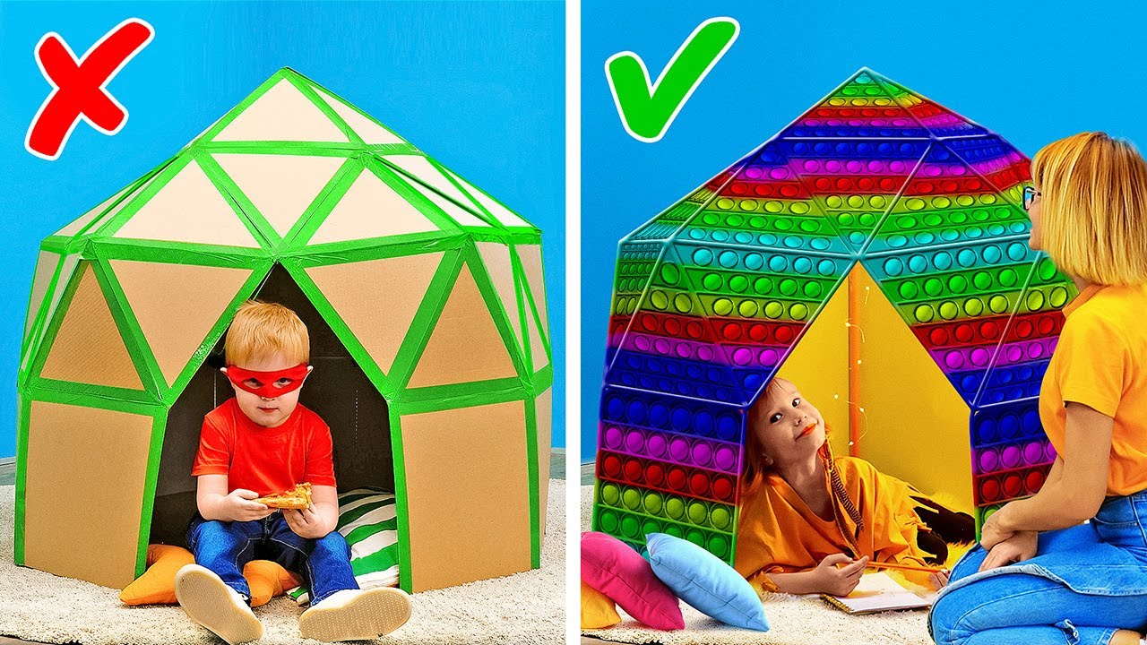 NORMAL MOM vs CRAFTY MOM || Creative DIYs and Hacks From Smart Moms